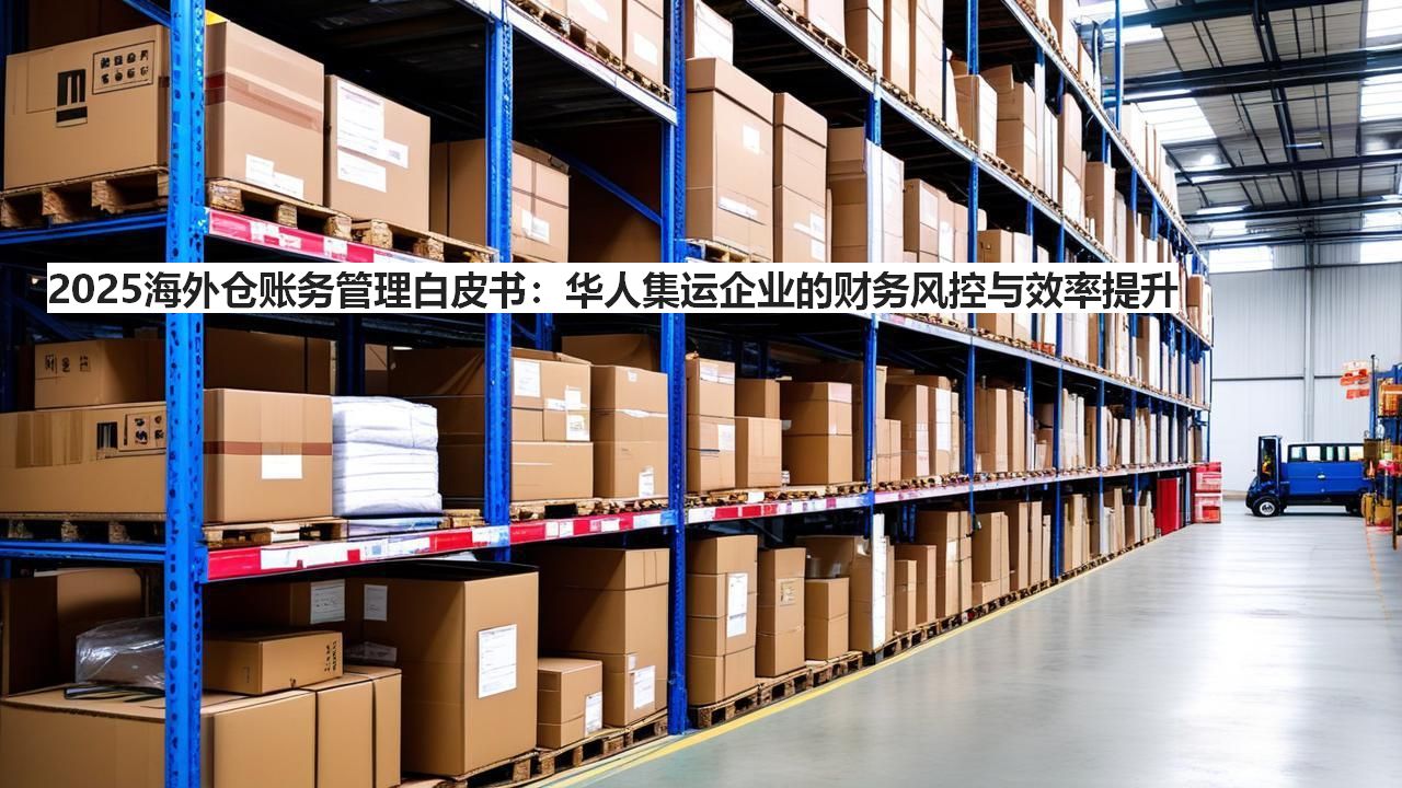 2025海外倉(cāng)賬務(wù)管理白皮書：華人集運(yùn)企業(yè)的財(cái)務(wù)風(fēng)控與效率提升