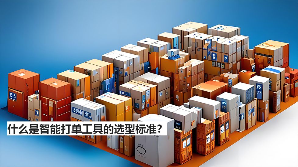 什么是智能打單工具的選型標(biāo)準(zhǔn)？