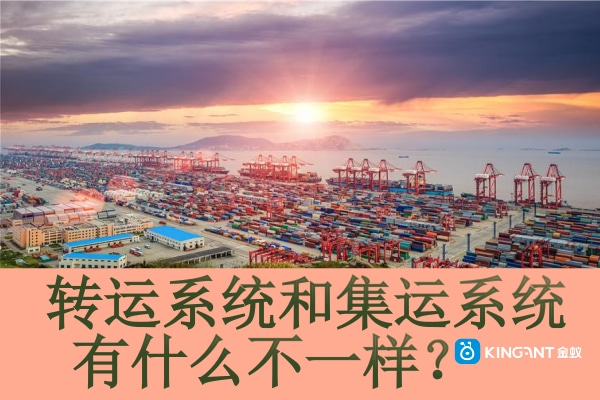 轉(zhuǎn)運系統(tǒng)和集運系統(tǒng)有什么不一樣？