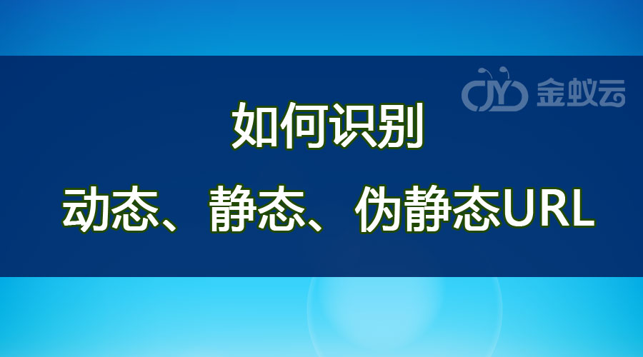 如何識別動態(tài)、靜態(tài)、偽靜態(tài)URL？各有什么區(qū)別？